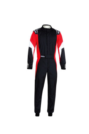 SPARCO Comp Suit Black/Red 2X-Large 001144B64NRRB