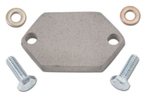 EDELBROCK Choke Block-Off Plate – Ford 351M/400 8971