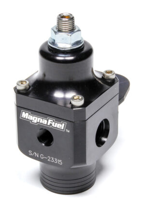 MAGNAFUEL/MAGNAFLOW FUEL SYSTEMS 2-Port Fuel Regulator w/ #10an Inlet/#6an Outlets MP-9633-BLK