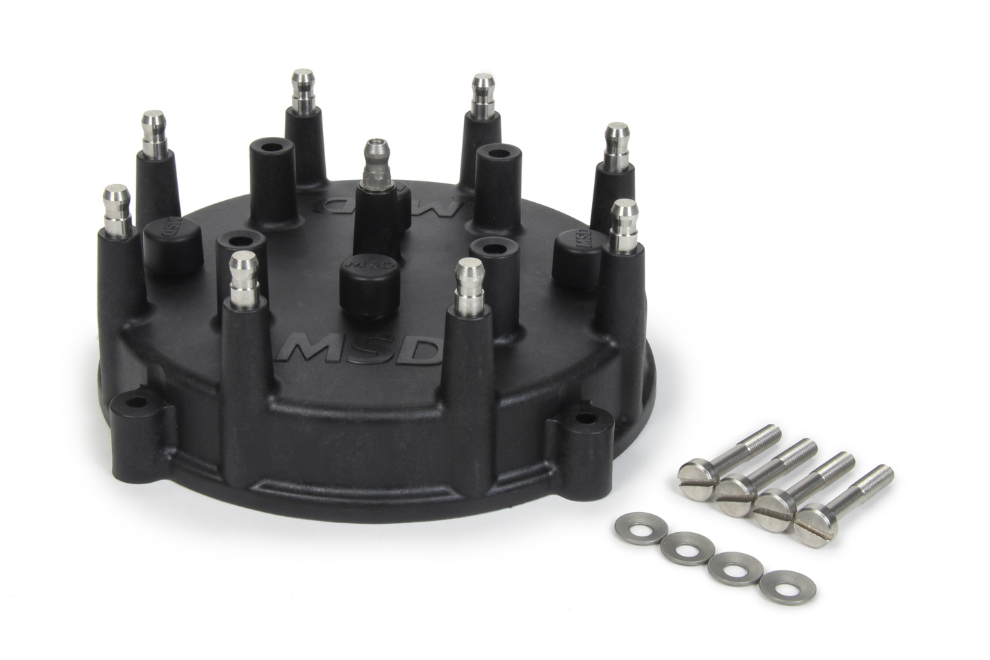 MSD IGNITION Replacement Cap Black 74083