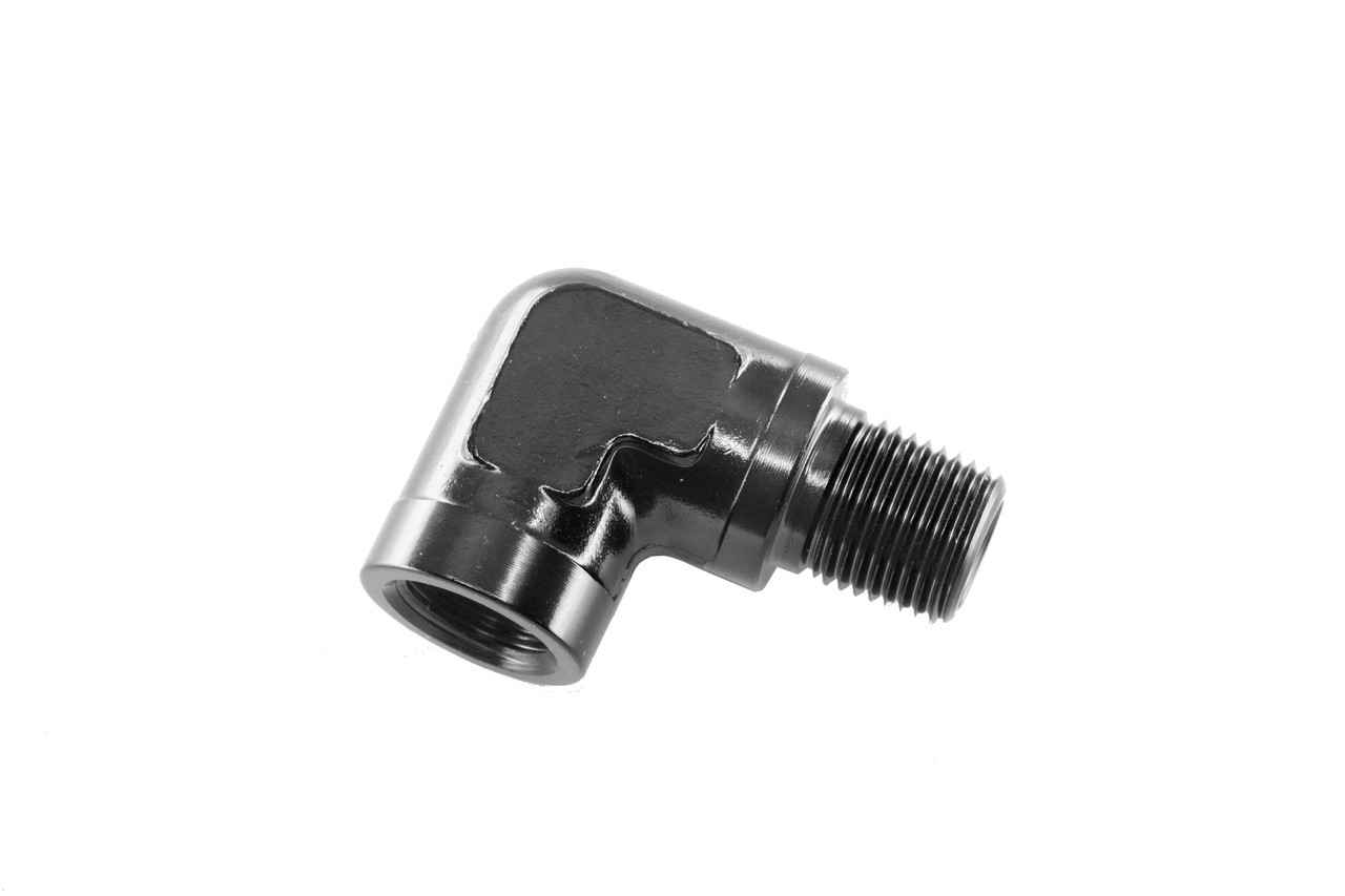 REDHORSE PERFORMANCE Fuel Press Gauge Adapter 1/8in NPT FL-1/8in NPT 914-02-2