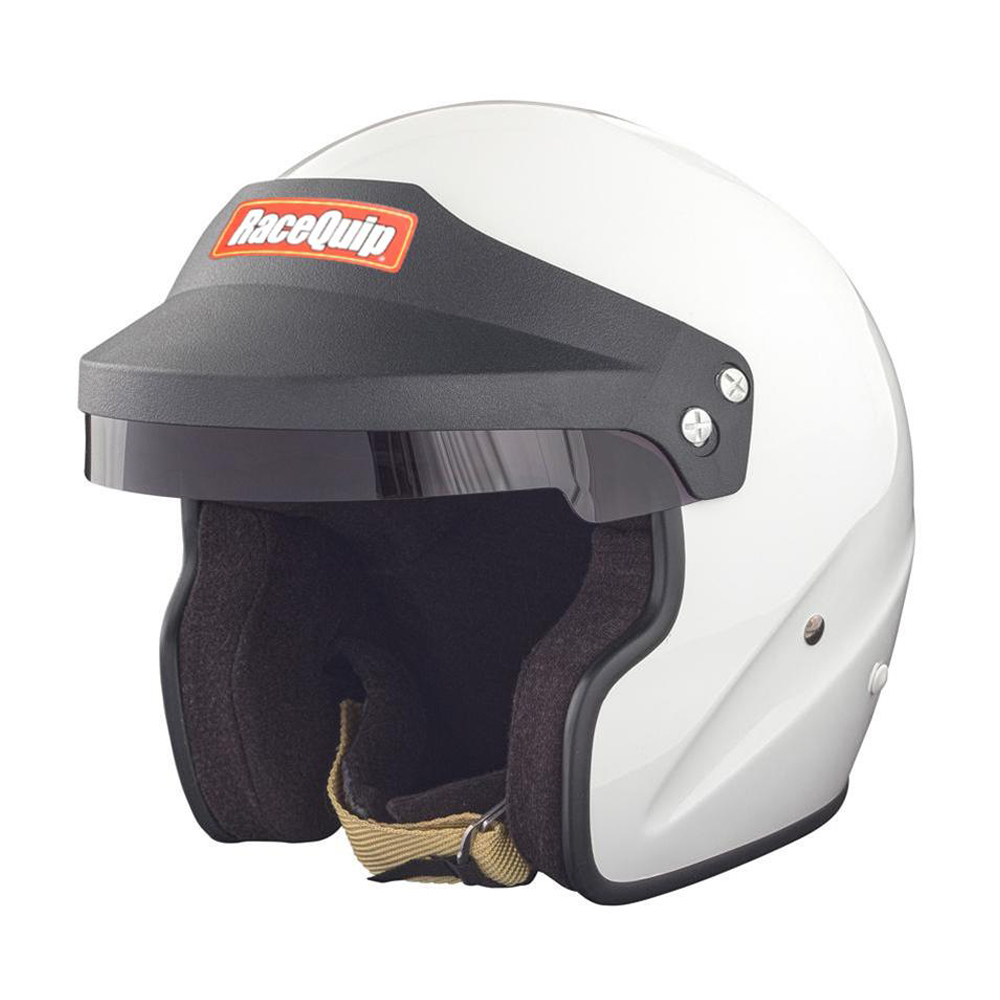 RACEQUIP Helmet Open Face Large White SA2020 256115RQP