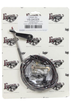 LOKAR Vintage Series Ford Aod Kickdown Cable Black VS-2AOD5