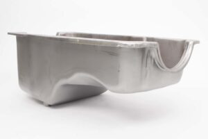 RACING POWER CO-PACKAGED 65-87 SBF Steel Stock Oil Pan Unplated R9078RAW