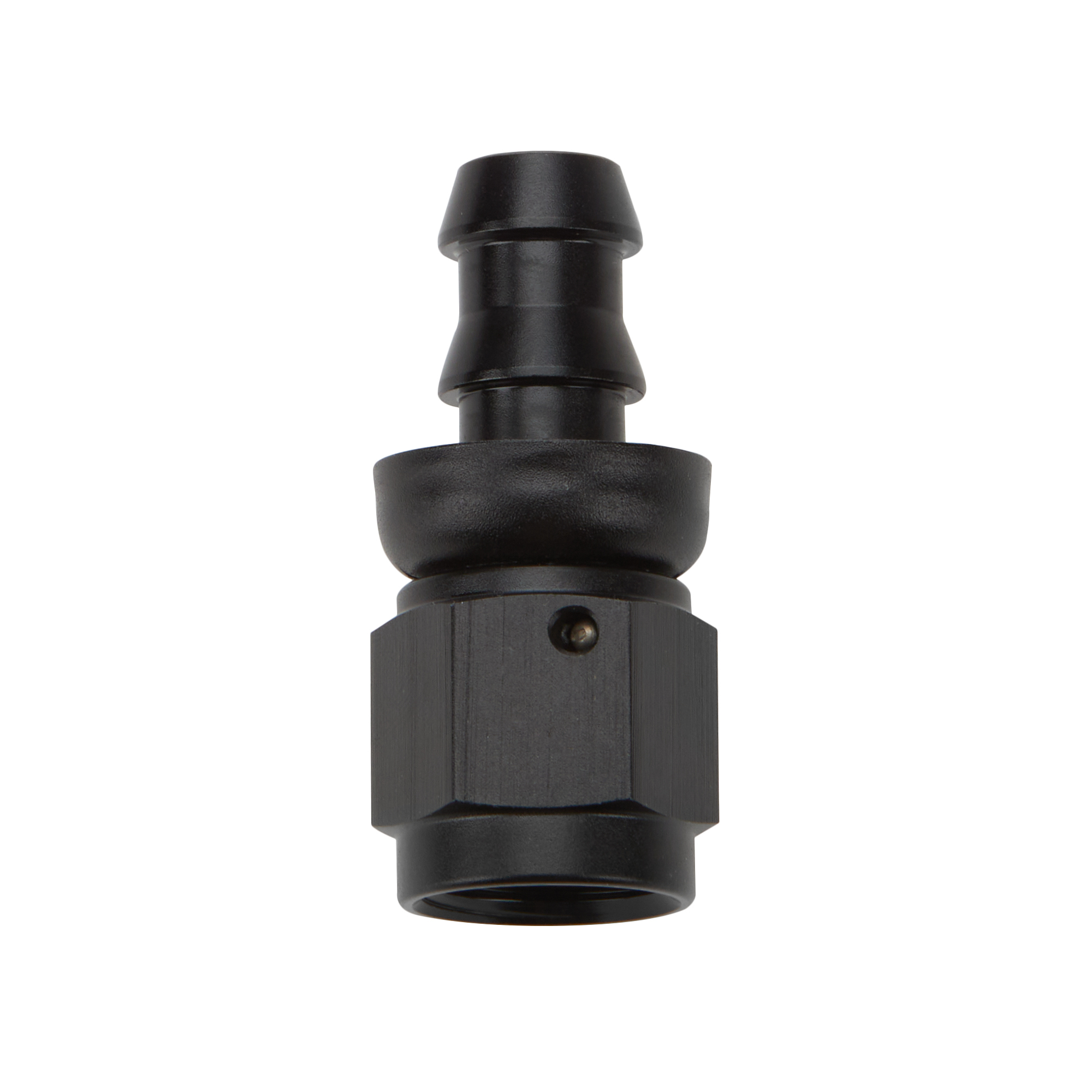 ALLSTAR PERFORMANCE Pushlock Hose End Black Straight -12 ALL49415