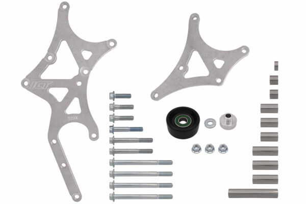 ICT BILLET LS Truck Alternator and Power Steering Kit Drive 551519X-3