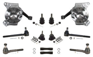 DETROIT SPEED ENGINEERING Front Drop Spindle Kit 71-72 C10 Truck 032091DS