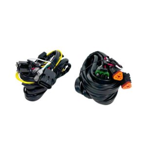 KC HILITES SlimLite 8in LED Light Wiring Harness w/Switch 6321