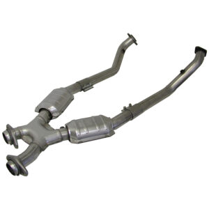 BBK PERFORMANCE 2.50 X-Pipe w/Converters 99-04 Mustang 1670