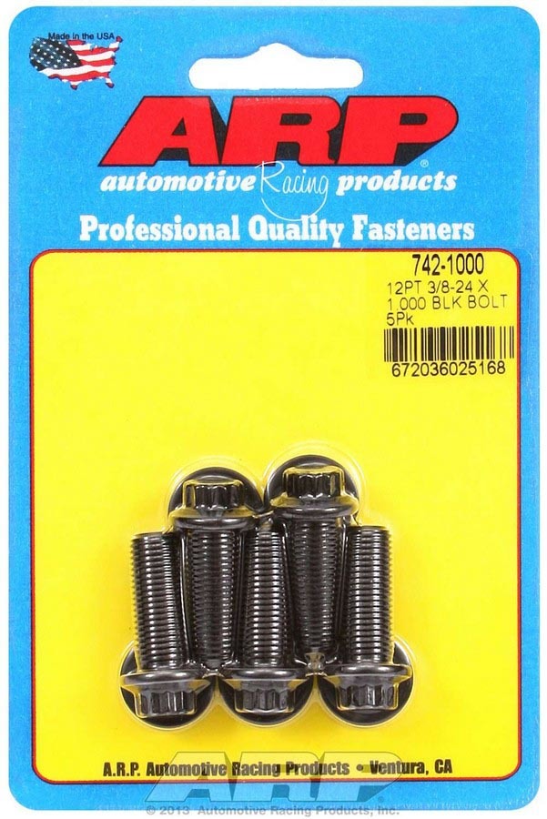 ARP Bolt Kit – 12pt. (5) 3/8-24 x 1.000 742-1000