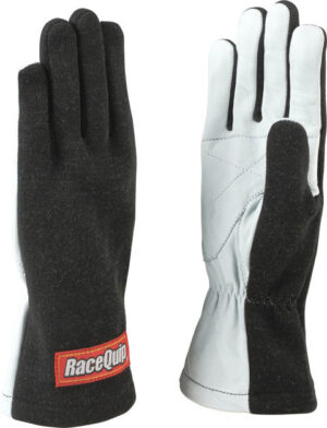 RACEQUIP Gloves Single Layer Large Black 350005RQP