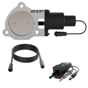 QUICK TIME PERFORMANCE 3.50 Inch Electric E xhaust Cutout Valve QTEC35