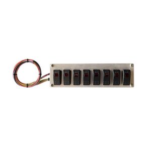 AMERICAN AUTOWIRE Rocker Switch Panel 8 Switches 510923