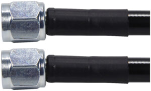 ALLSTAR PERFORMANCE Coated Braided Line 24in #4Hose -4Str/-4Str Steel ALL48440-24