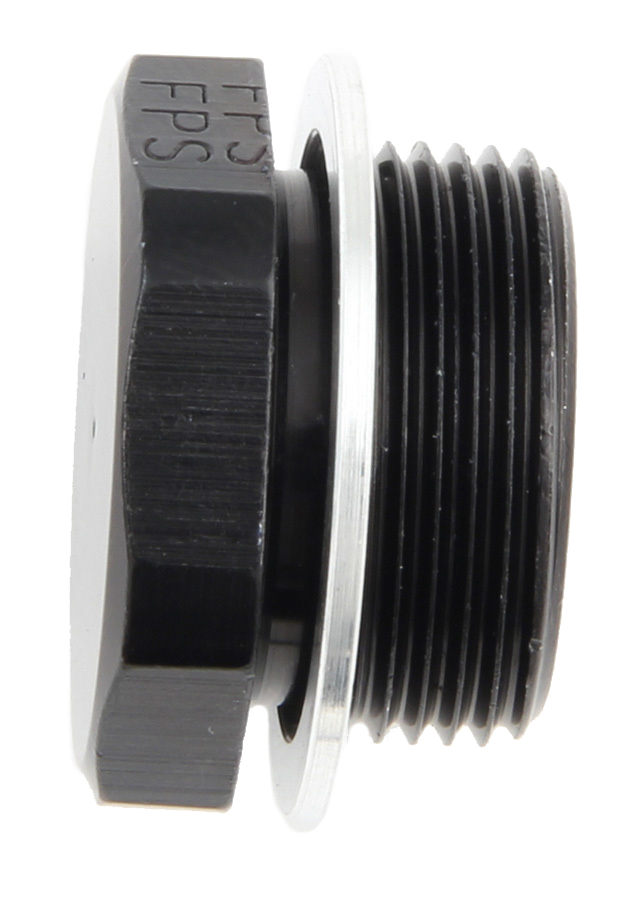 FRAGOLA Inlet Plug 7/8-20 Blank Black 491980-BL