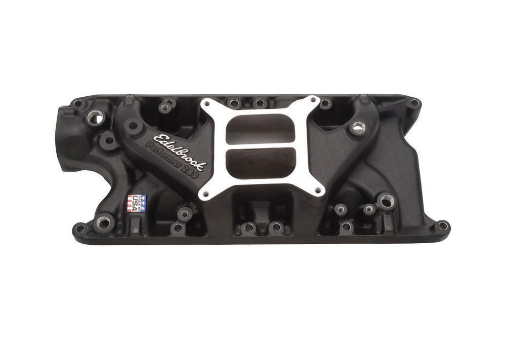 EDELBROCK SBF Performer Manifold – 260/302 – Black 21213