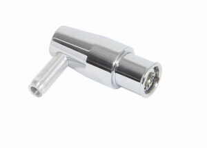 MR. GASKET Polished Aluminum PCV Breather 9150G