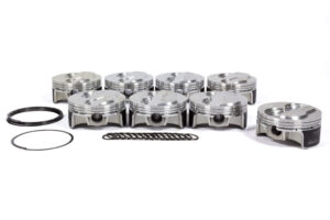 WISECO BBC Domed Piston Set 4.605 Bore +4cc K493B105