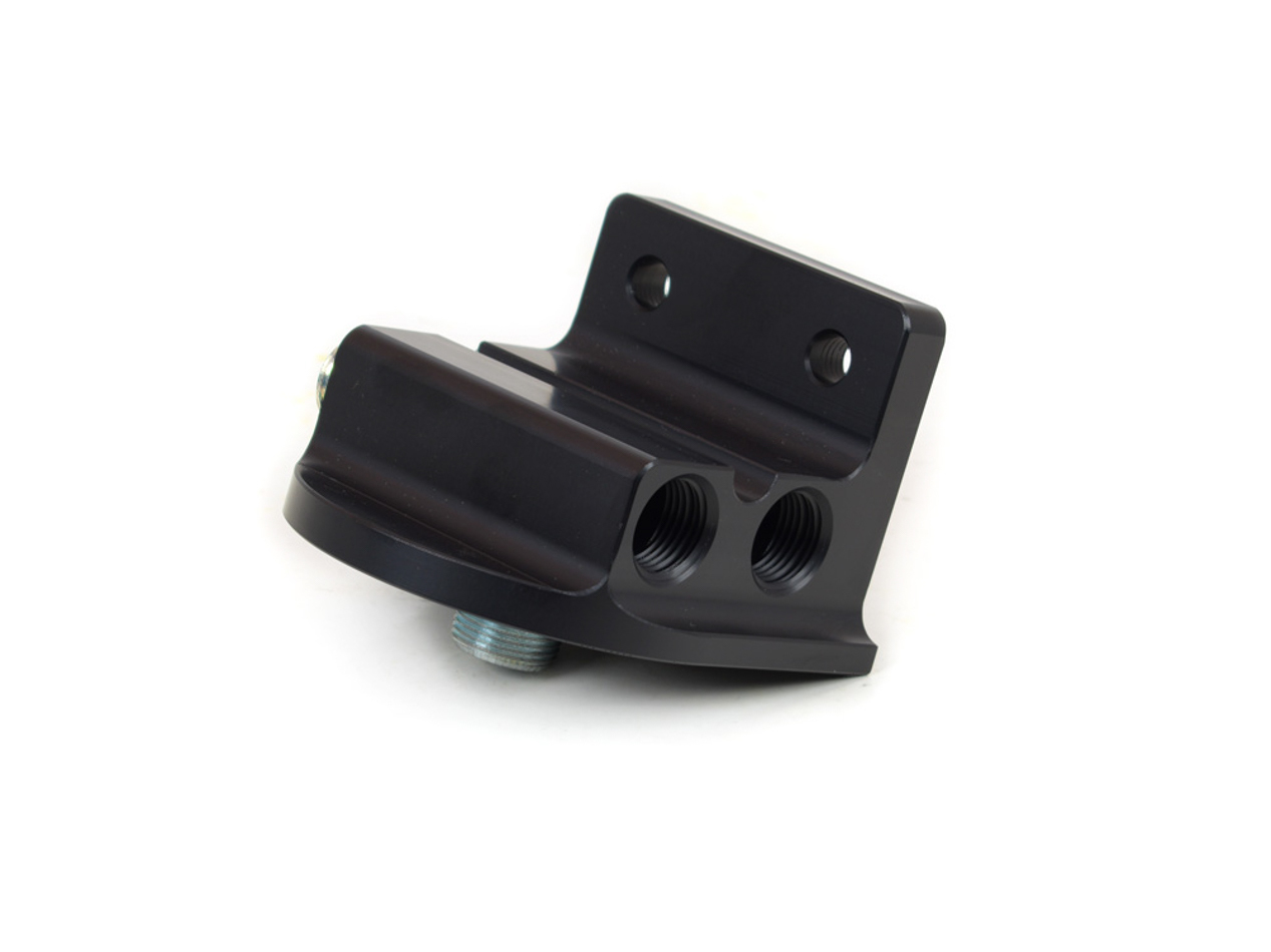 CANTON Billet Alm Remote Oil Filter Mount 22mm Thread 22-623