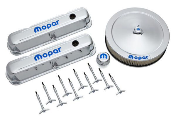 PROFORM Engine Dress-Up Kit Chro me w/Blue MOPAR 440-900