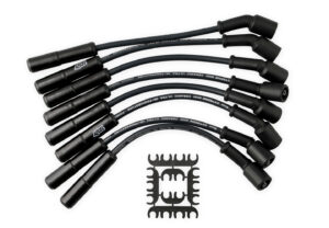 ACCEL X9000 Spark Plug Wire Set GM LS 12in Long Blk 9059CK