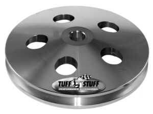TUFF-STUFF Power Steering Pulley Machined Aluminum 8488C