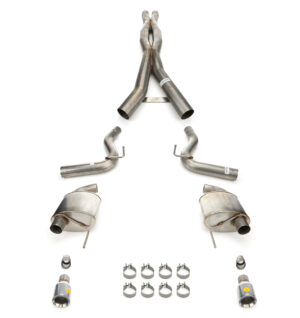 CORSA PERFORMANCE 24-   Mustang 5.0L Cat Back Exhaust 21255
