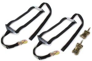 MACS CUSTOM TIE-DOWNS Dragster Rear Nets Only Pair 121834