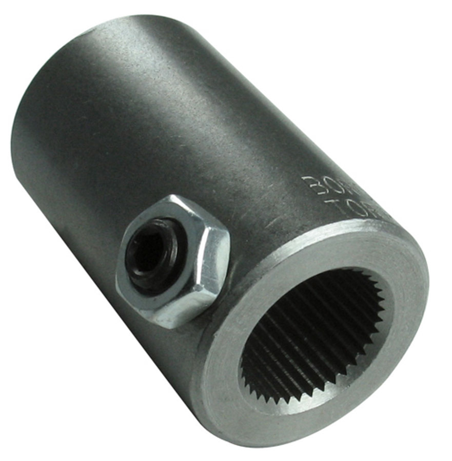 BORGESON Steering Coupler Steel 9 /16-36 X 3/4 Smooth Bore 311200