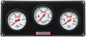 QUICKCAR RACING PRODUCTS 3 Gauge Extreme Panel OP/WT/OT 61-7011