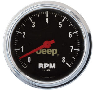 AUTOMETER 3-3/8 8000 RPM Tach – Jeep Series 880246