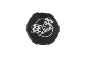 DEWITTS RADIATOR Radiator Cap 15psi Black Billet 32-516B
