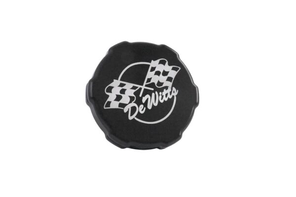 DEWITTS RADIATOR Radiator Cap 15psi Black Billet 32-516B