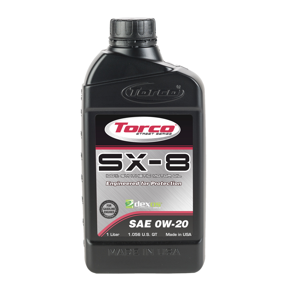 TORCO SX-8 5w20 Synthetic Oil 1 Liter Dexos1 TRCA120520CE