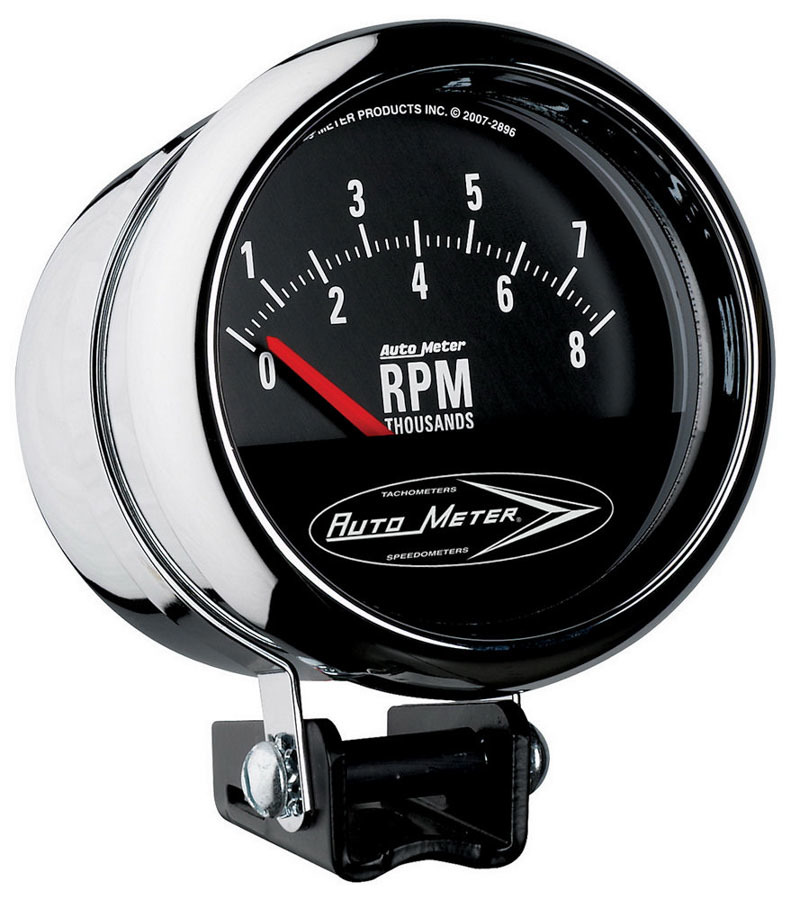 AUTOMETER 3-3/4 Tach 8000RPM – Short Sweep 2897