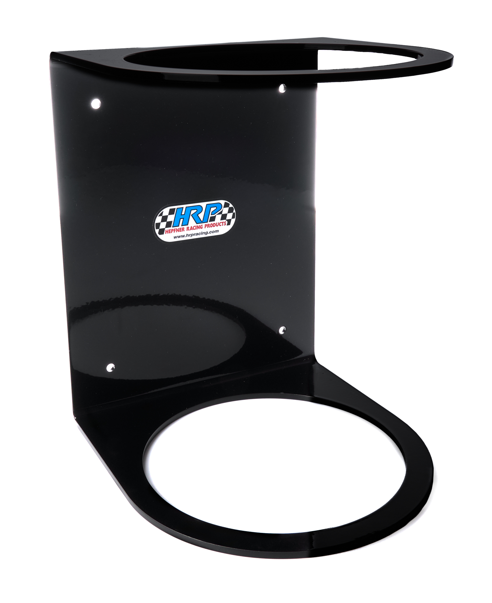 HEPFNER RACING PRODUCTS Nitro Bottle Holder 7in Black-Powder Coated Blk HRP6059-BLK