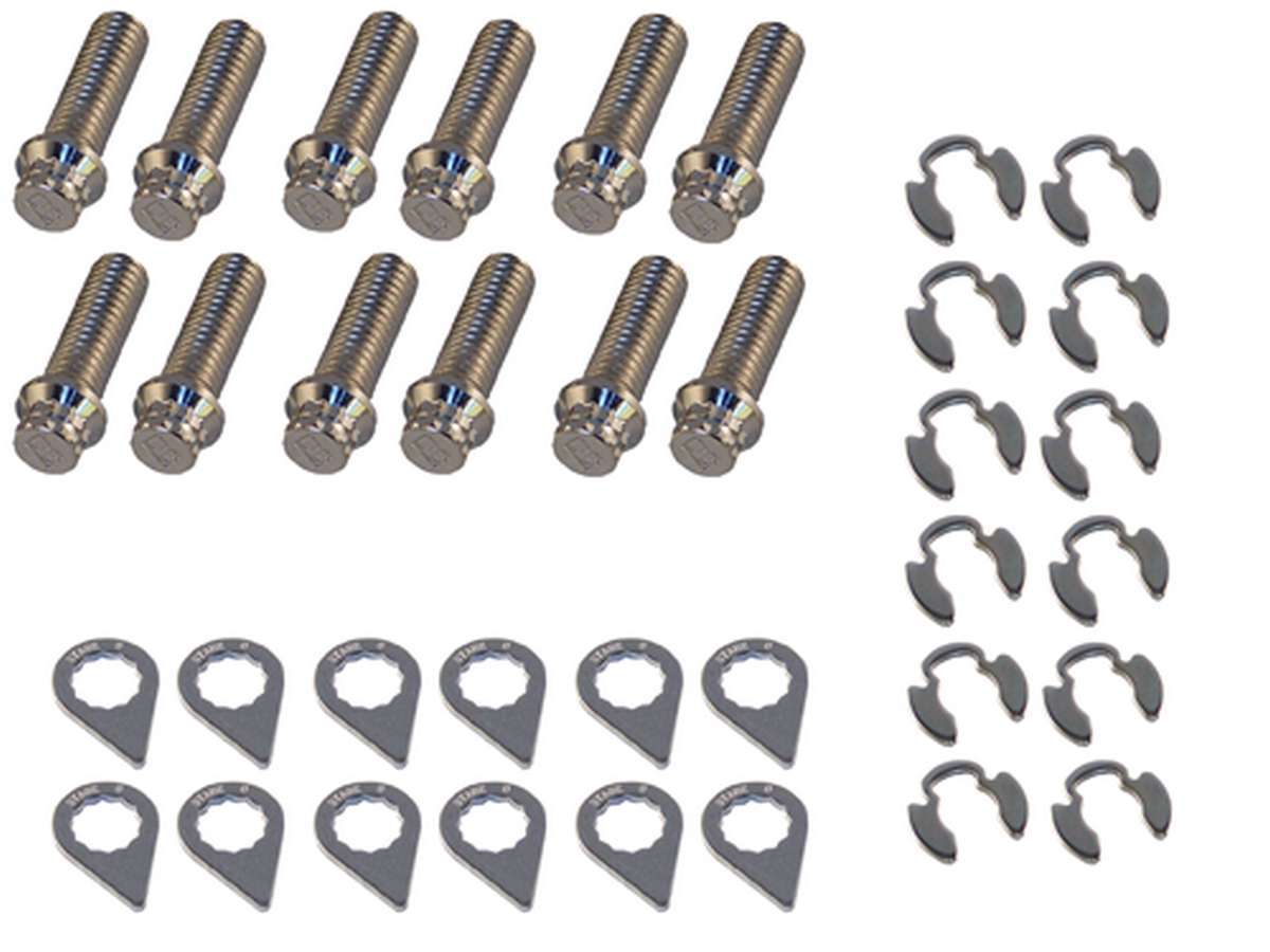 STAGE 8 FASTENERS Header Bolt Kit – 12pt. 3/8-16 x 1-1/4 (12) 8911B