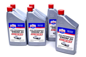 LUCAS OIL Synthetic SAE 5w50 Oil Case 6 x 1 Quart 10101