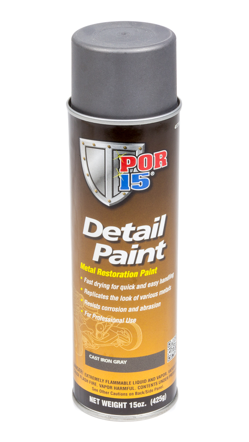 POR-15 Detail Paint Cast Iron 15oz Aerosol 41718