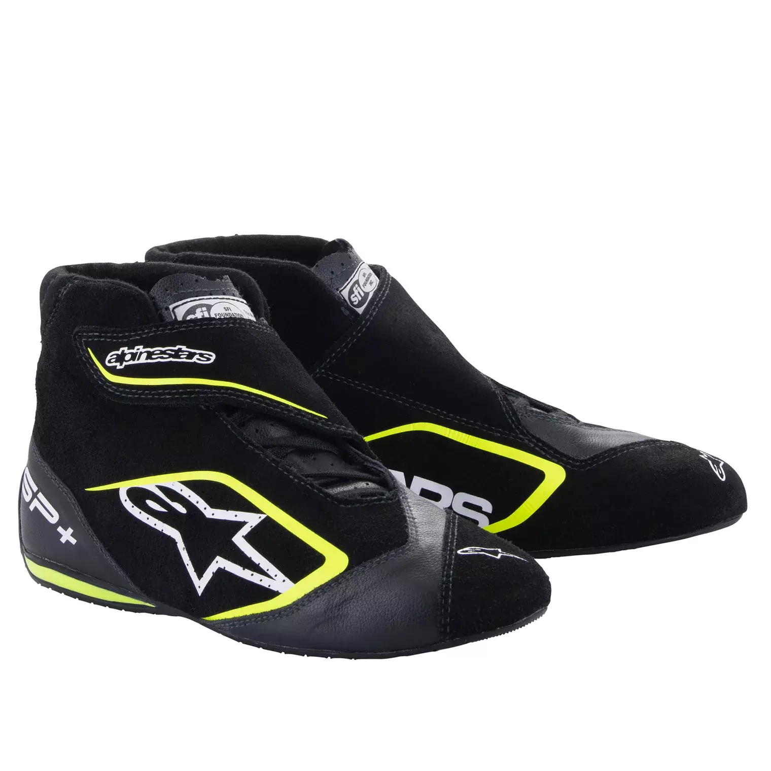 ALPINESTARS USA Shoes SP+ Black / Yellow Flou 11 2710823-155-11