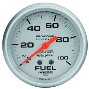 AUTOMETER 2-5/8in Ultra-Lite 0-100 Fuel Press. Gauge 4612