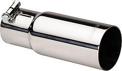 GIBSON EXHAUST 2.5in Round Exhaust Tip S.S. 500362