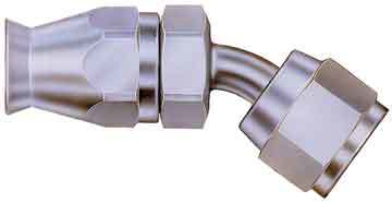 AEROQUIP #3 45 Stl Swivel (Teflon FCM1110