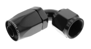 REDHORSE PERFORMANCE 12AN Non-Swivel Hose End Black 90 6090-12-2