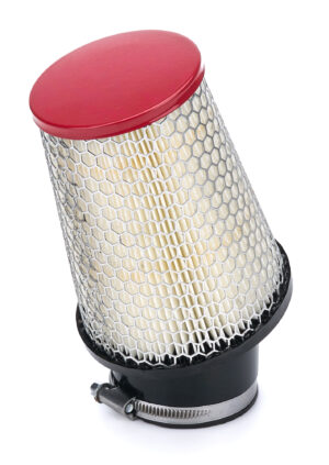 OTR FILTERS Filter Air Kart 2.437in Inlet 4in 20 Deg Red CY11001RA