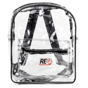 RACING ELECTRONICS Backpack Clear w/Black Trim WTOTE