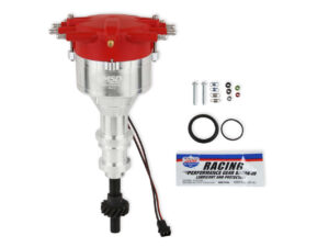 MSD IGNITION BBF Billet Distributor w/Low Profile Crab Cap 85804