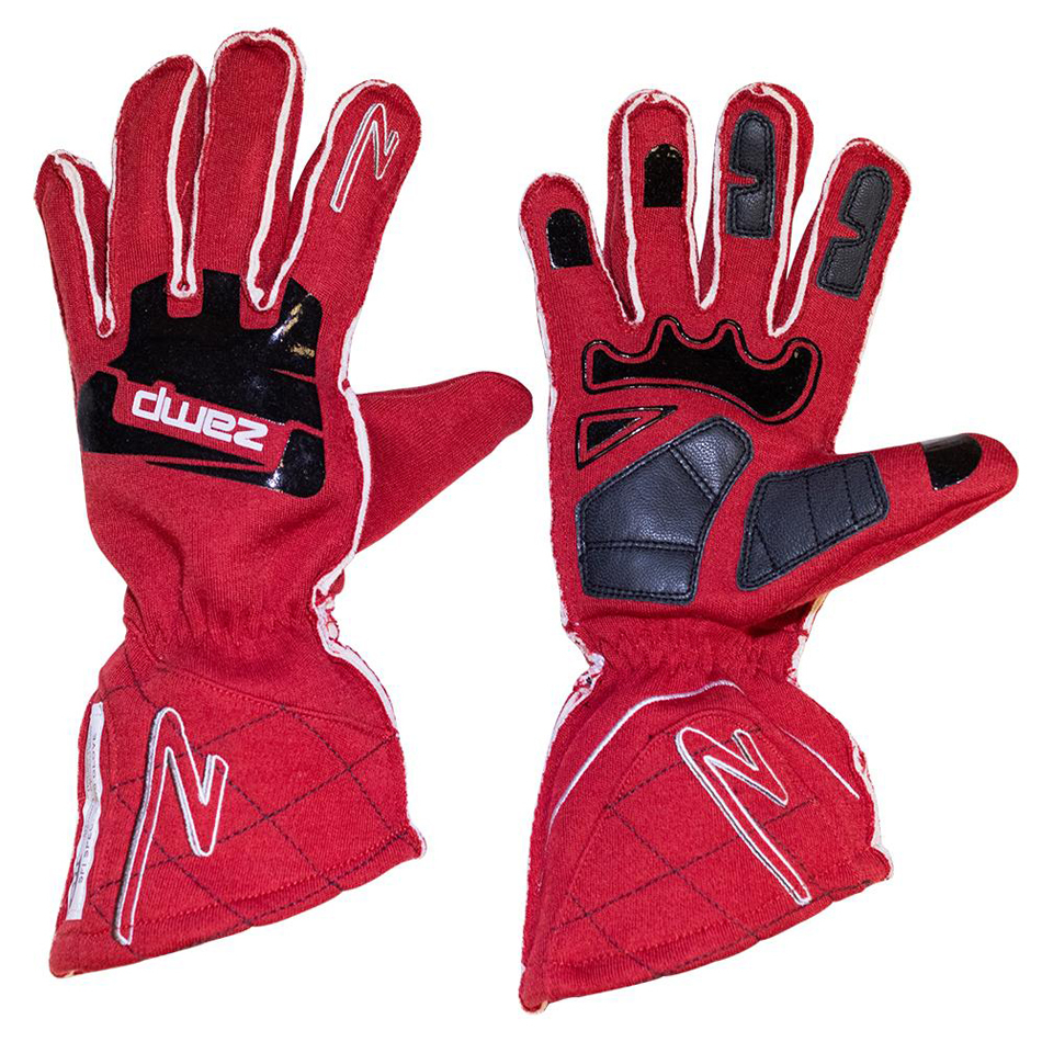 ZAMP Gloves ZR-50 Red Large Multi-Layer SFI 3.3/5 RG10002L