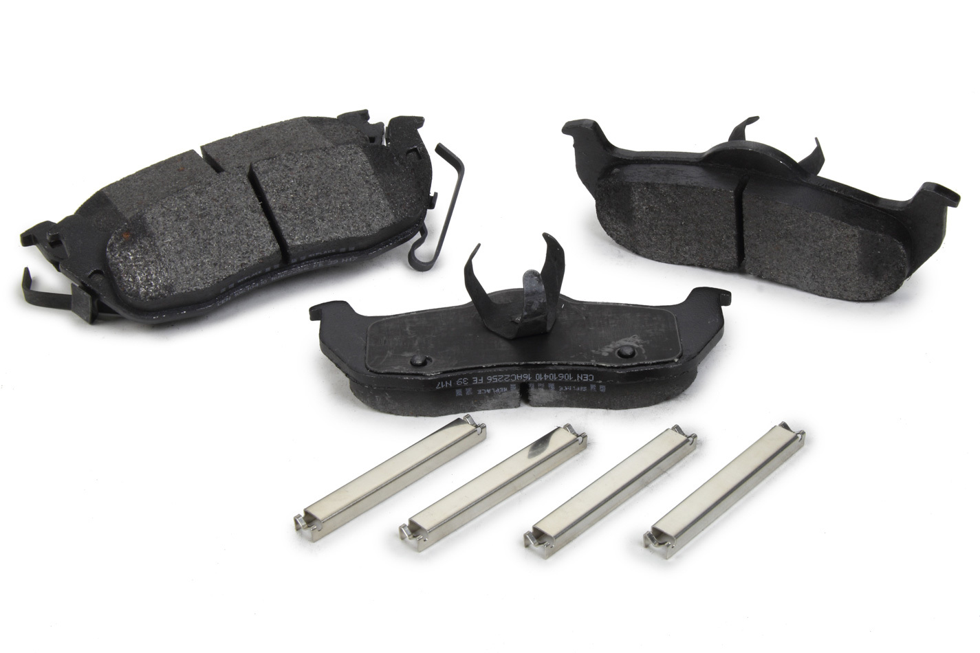 CENTRIC BRAKE PARTS Posi-Quiet Extended Wear Brake Pads with Shims a 106.1041