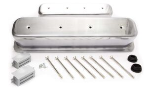 RACING POWER CO-PACKAGED SBC Alum Tall Center Bolt V/C Plain Polished R6046